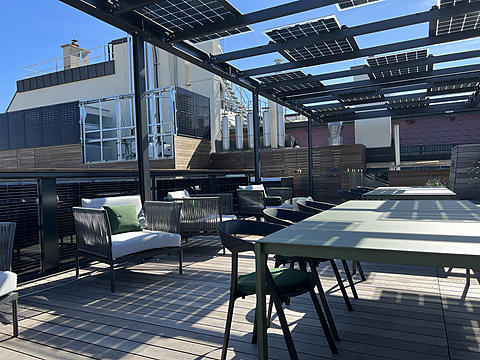 Vorschaubild für Projekt: Büro Dachterrasse