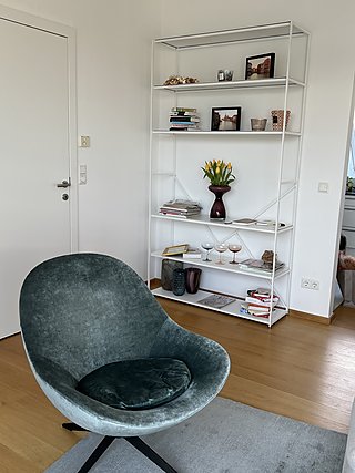 Einrichtungskonzept für Dachgeschosswohnung -