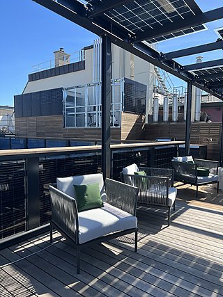 Büro Dachterrasse - 