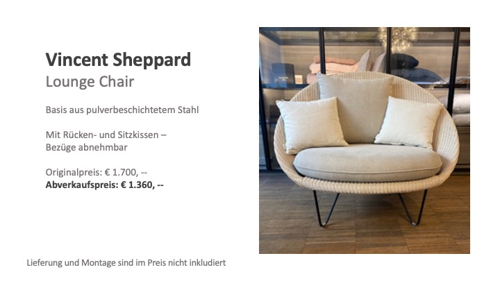 Lounge Chair von Vincent Sheppard im Sale Abverkaufspreis € 1.360,00